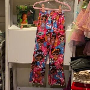 SHEIN Kids Pajama Bottoms - Pink and Blue